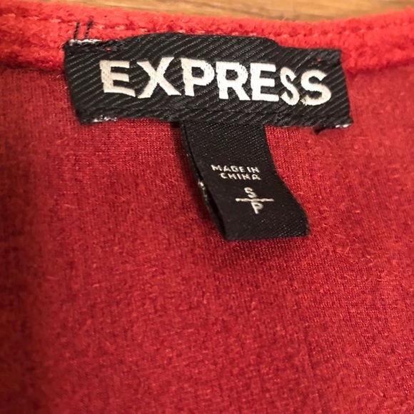 Express Suede Fringe Dress - Picture 2 of 3